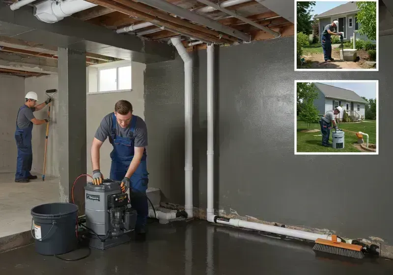 Basement Waterproofing and Flood Prevention process in Las Flores, CA